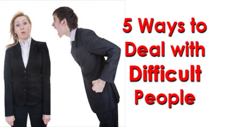 5 Ways to Deal with Difficult People - WomenWorking