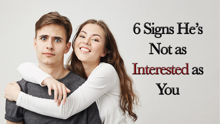 6 Signs He S Not As Interested As You Are Womenworking