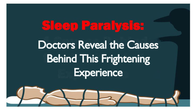 Sleep Paralysis Doctors Reveal The Causes Behind This Frightening Experience Womenworking