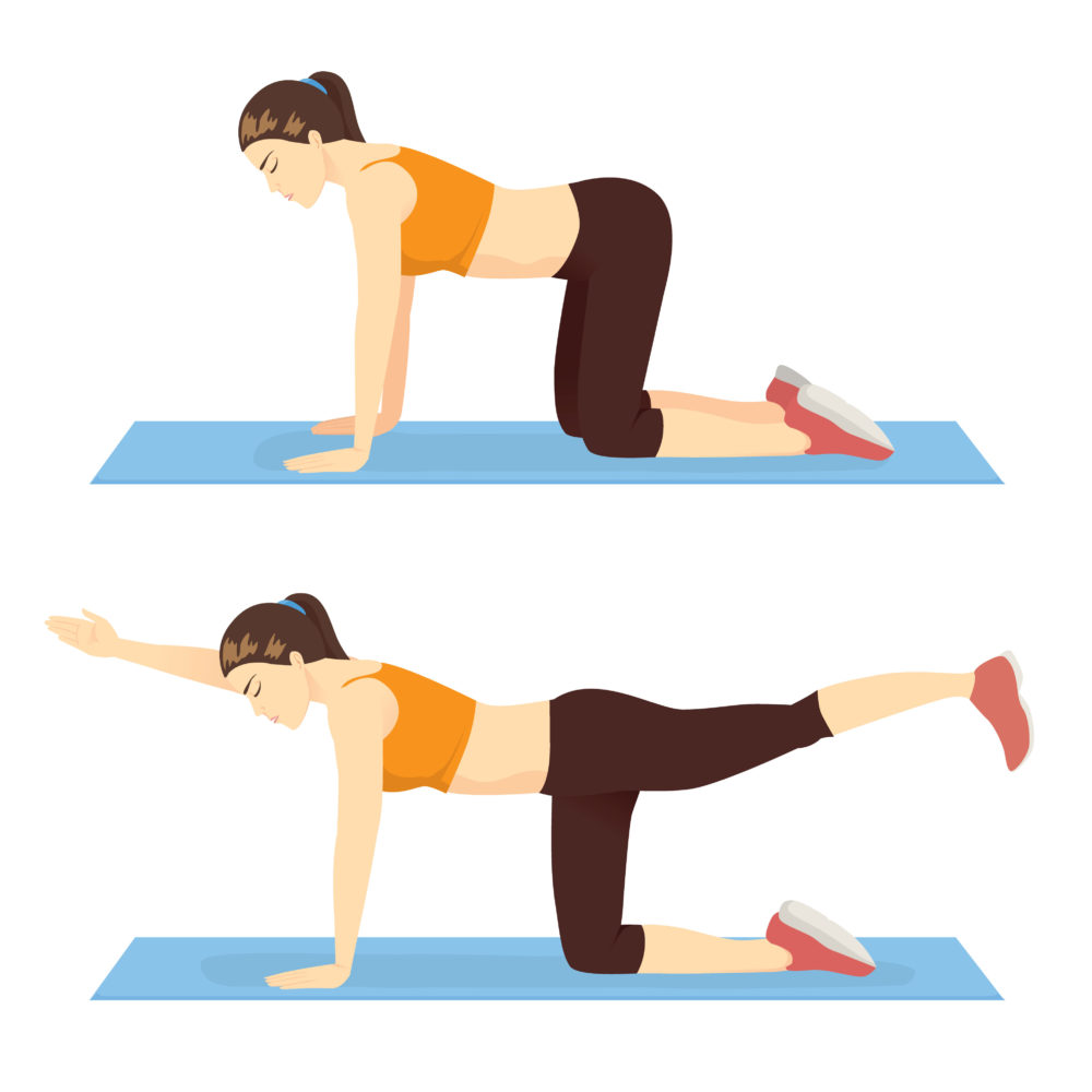 Stretches that may help ease Lower Back Pain - WomenWorking