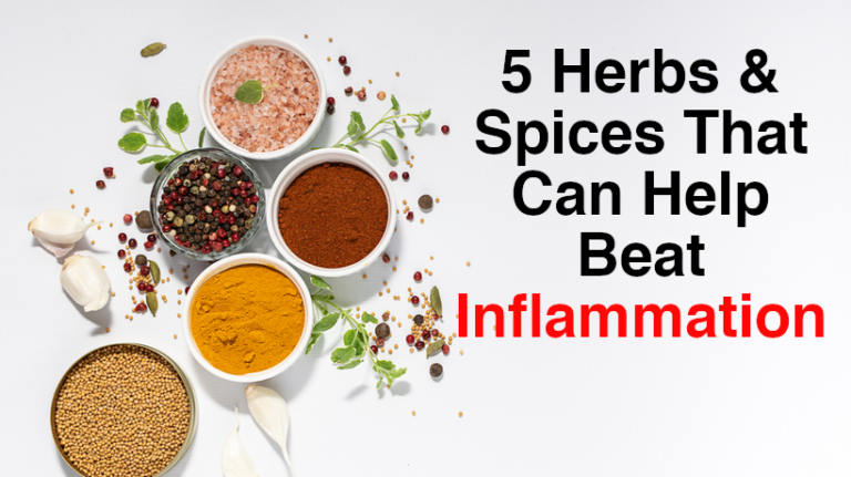 5 Herbs & Spices That Help With Inflammation - WomenWorking