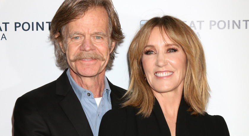 William H. Macy and Felicity Huffman: 